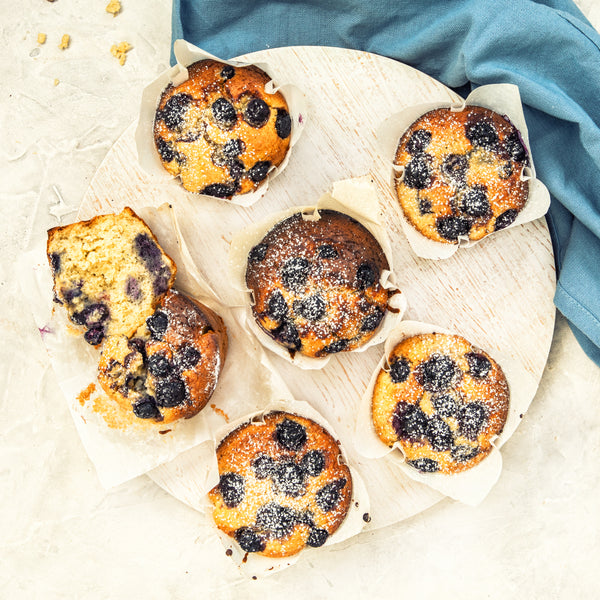 Gut Friendly Yoghurt and Blueberry Muffin Recipe
